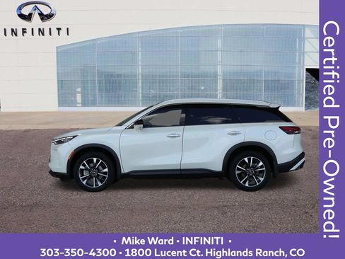 Certified 2023 INFINITI QX60 Luxe w/ Cargo Package AWD/4WD image 3