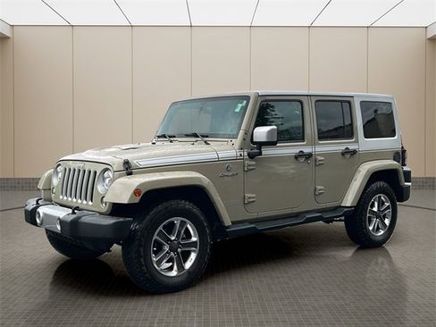 Certified 2017 Jeep Wrangler Unlimited Sahara w/ Quick Order Package 24E Chief image 1