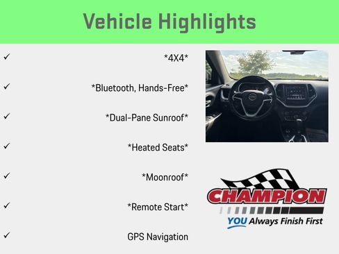 Used 2018 Jeep Cherokee Trailhawk w/ Comfort/Convenience Group AWD/4WD image 6