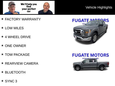 Used 2022 Ford F150 XLT w/ Equipment Group 302A High AWD/4WD image 8