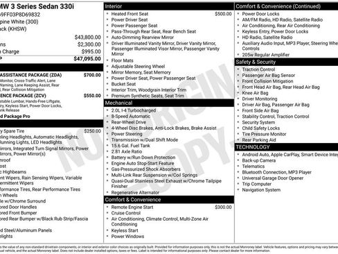 Certified 2023 BMW 330i Sedan w/ Driving Assistance Package image 31
