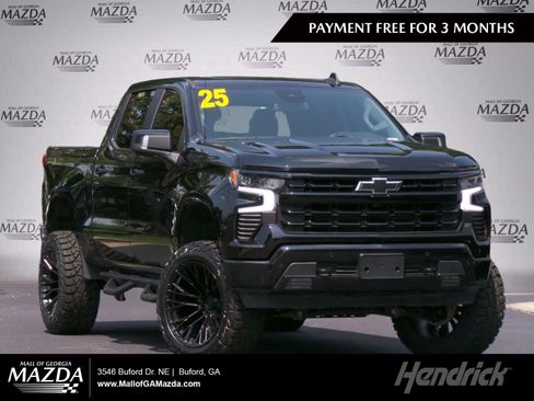 Used 2025 Chevrolet Silverado 1500 RST w/ Dark Appearance Package AWD/4WD image 1