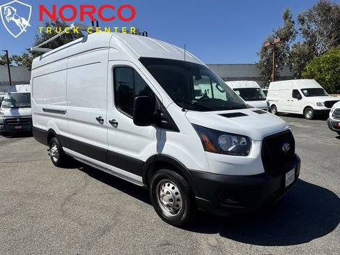 Used 2023 Ford Transit 350 148 High Roof Extended w/ Fleet Safety Package RWD image 4