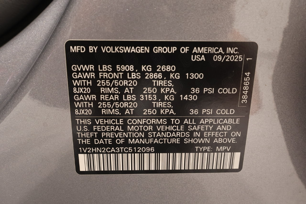 Used 2026 Volkswagen Atlas SE AWD/4WD image 32