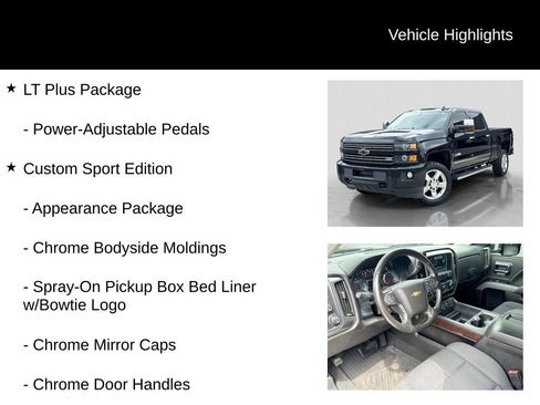 Used 2019 Chevrolet Silverado 2500 LT w/ Custom Sport Edition AWD/4WD image 26