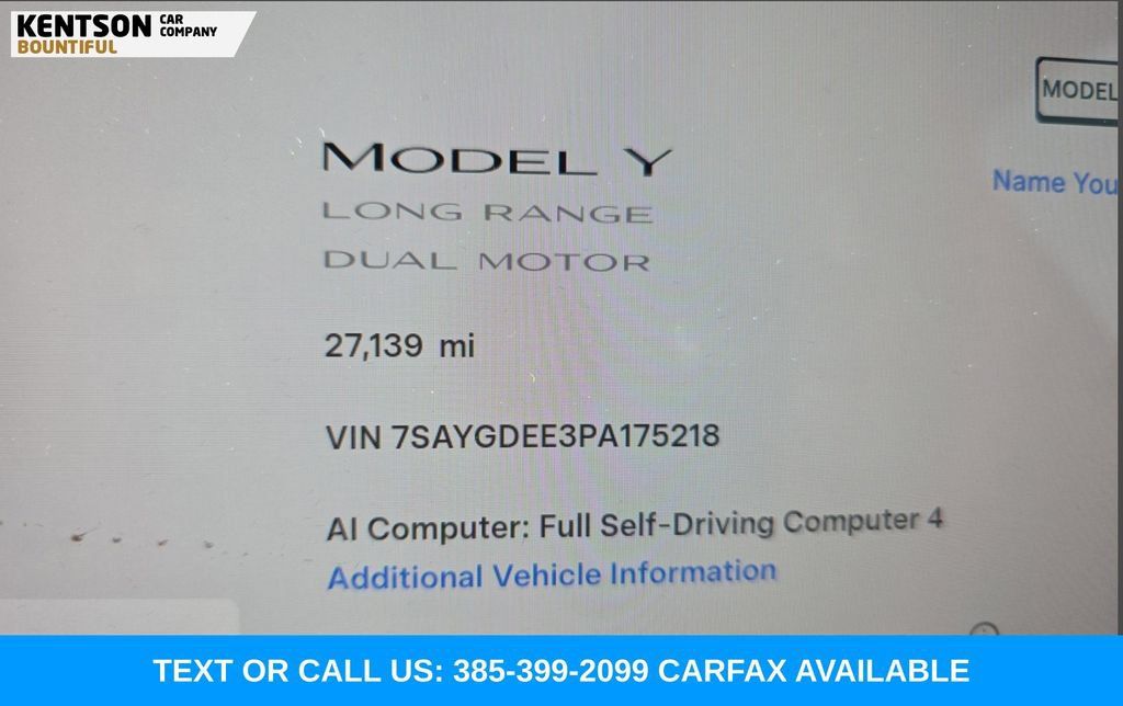 Used 2023 Tesla Model Y Long Range AWD/4WD image 5