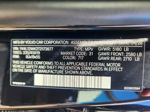 New 2026 Volvo V60 B5 Cross Country Plus w/ Protection Package Premier AWD/4WD image 24