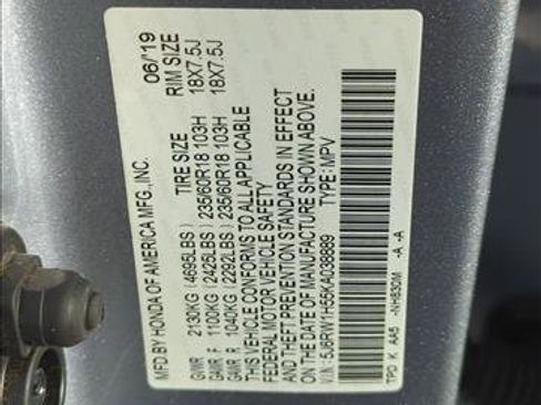 Used 2019 Honda CR-V EX image 25