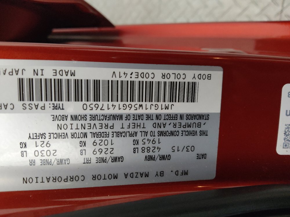 Used 2016 MAZDA MAZDA6 Grand Touring FWD image 33