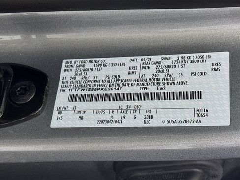 Used 2023 Ford F150 Lariat AWD/4WD image 37