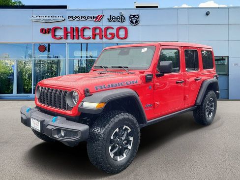 Certified 2025 Jeep Wrangler Unlimited Rubicon 4xe w/ Convenience Group AWD/4WD image 2