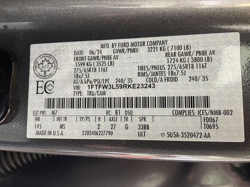 Certified 2024 Ford F150 XLT AWD/4WD image 37
