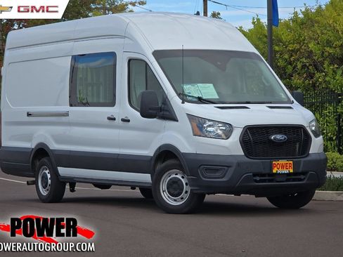 Used 2021 Ford Transit 350 148 High Roof Extended RWD image 1