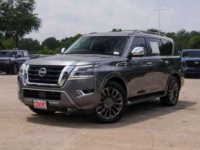Used 2021 Nissan Armada Platinum w/ Captain's Chairs Package