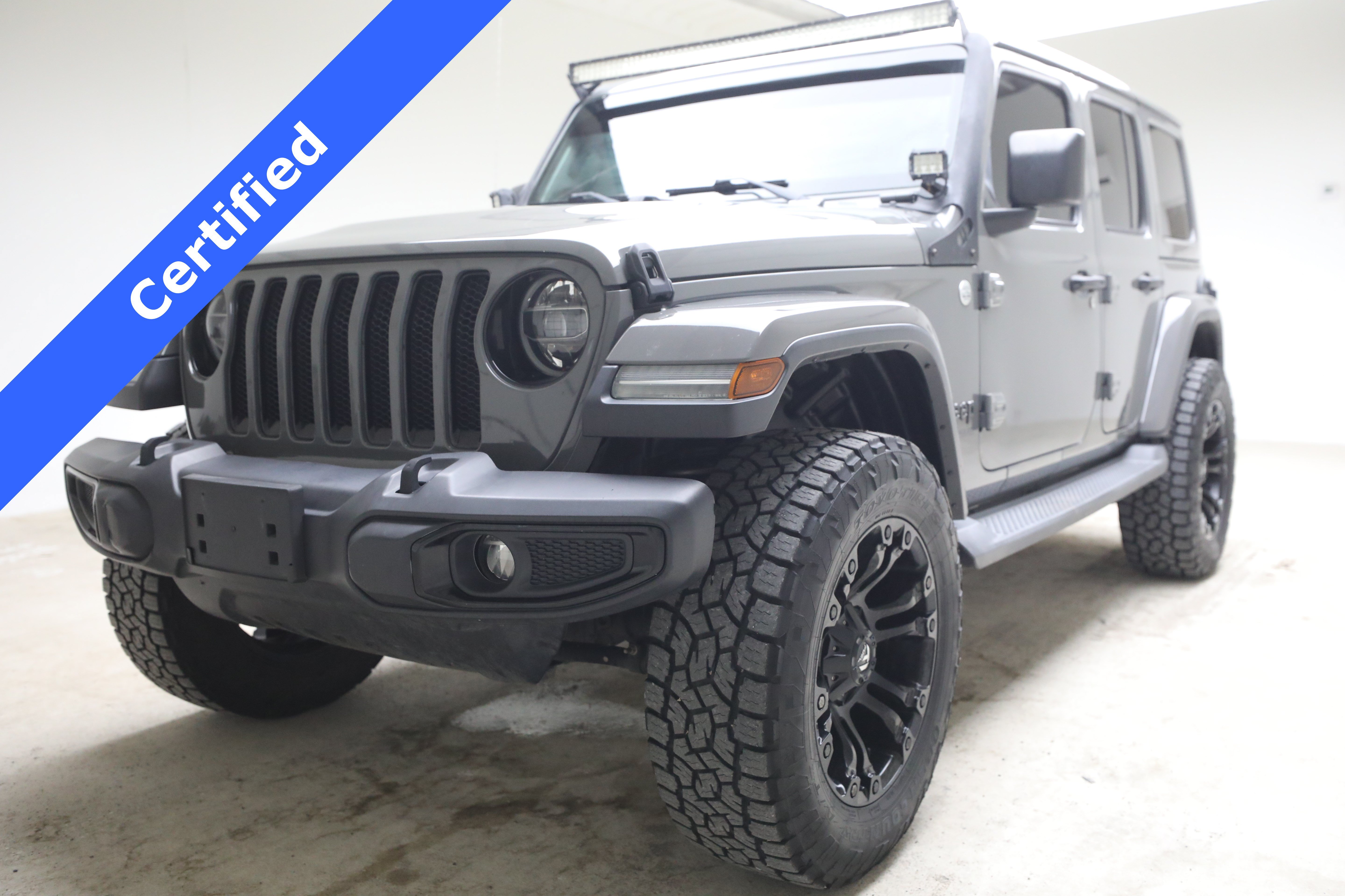Used 2020 Jeep Wrangler Unlimited Sahara AWD/4WD image 1