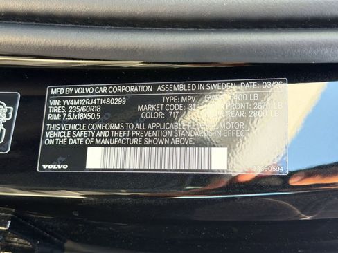 New 2026 Volvo XC60 B5 Core w/ Climate Package AWD/4WD image 20