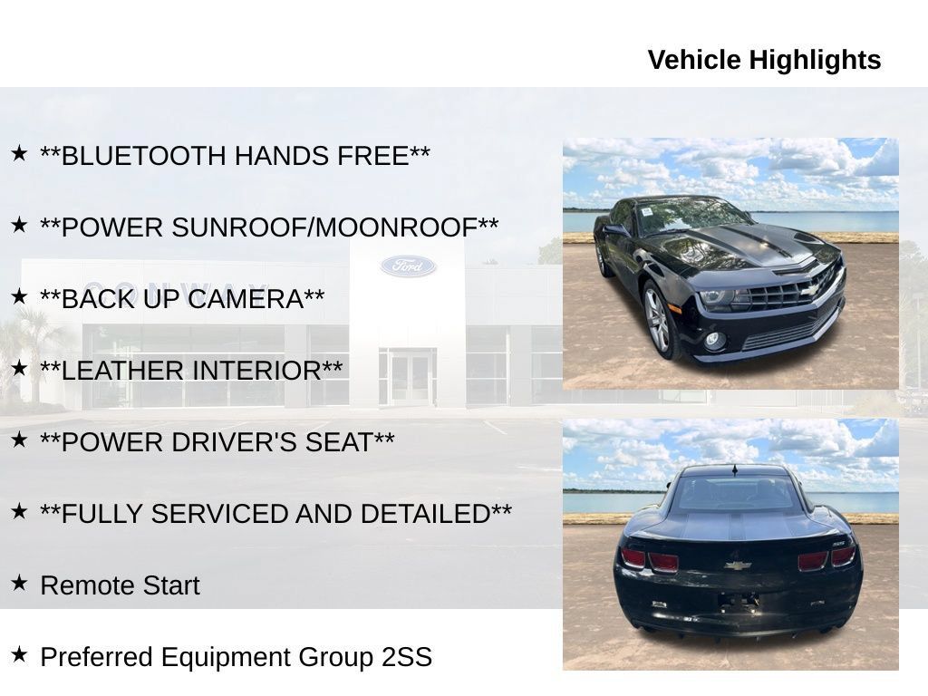 Used 2010 Chevrolet Camaro SS RWD image 6
