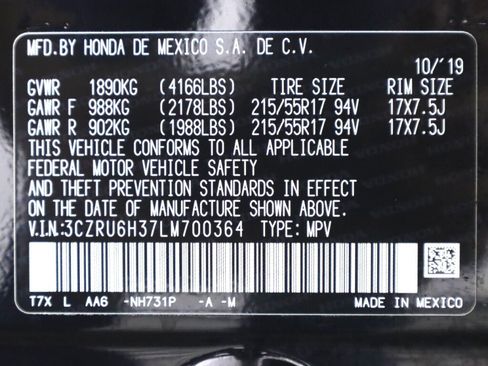 Used 2020 Honda HR-V LX image 37