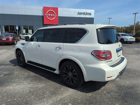 Certified 2019 Nissan Armada Platinum w/ Captain's Chairs Package image 9