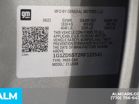 Used 2024 Chevrolet Malibu LT FWD image 67