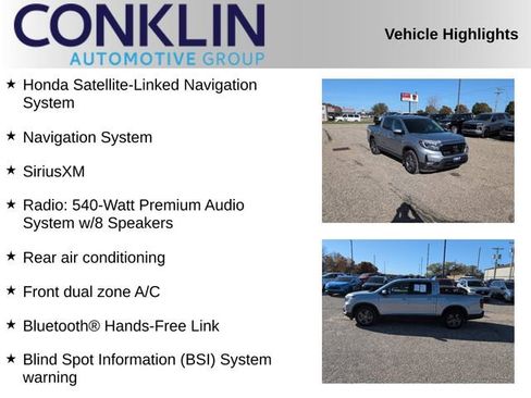 Used 2023 Honda Ridgeline RTL-E image 2