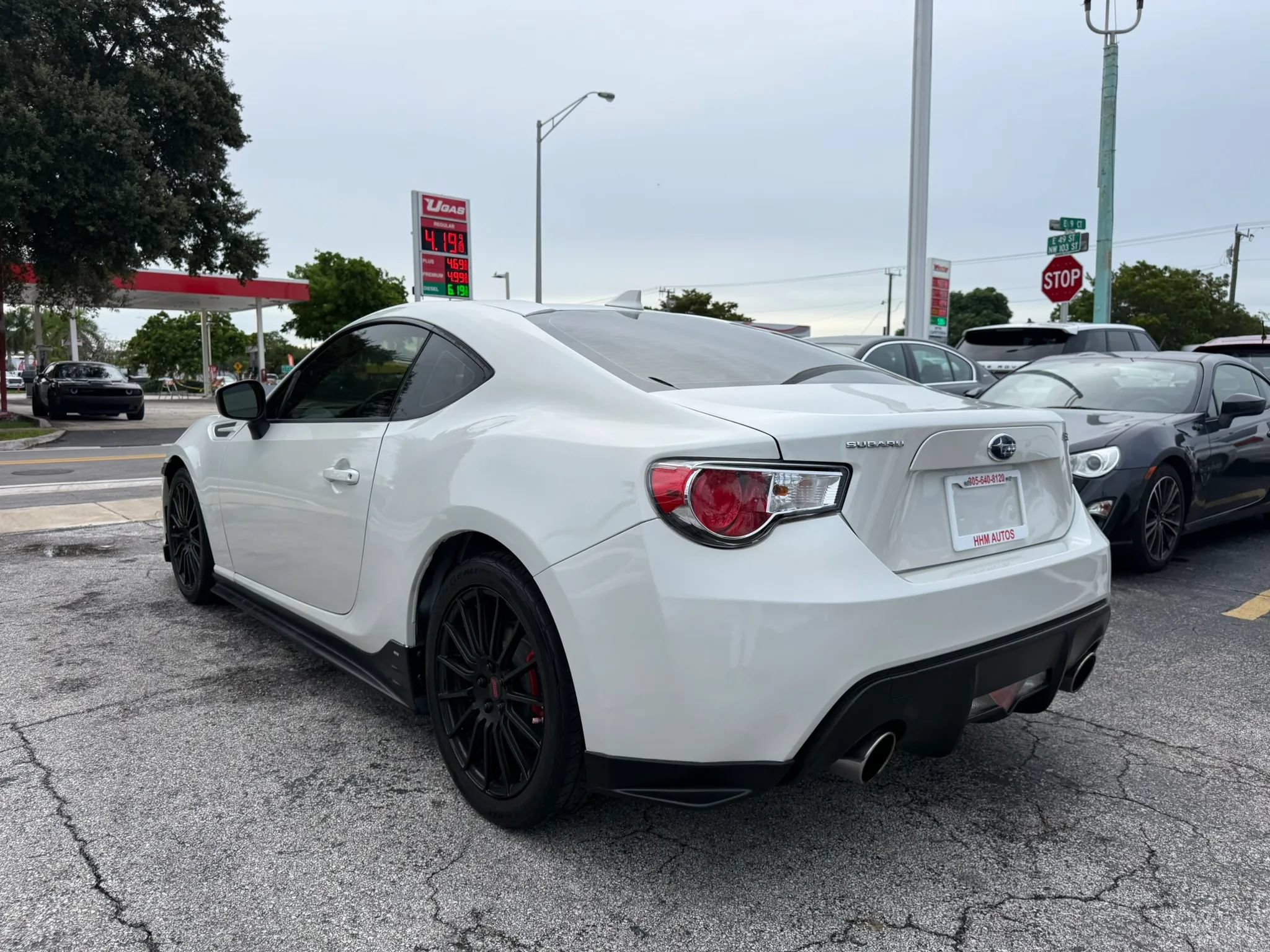 Used 2015 Subaru BRZ Series.Blue RWD image 3