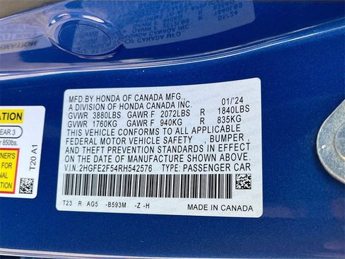 Used 2024 Honda Civic Sport image 28