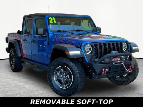 Used 2021 Jeep Gladiator Rubicon AWD/4WD image 3
