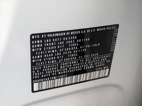 Used 2023 Volkswagen Tiguan S AWD/4WD image 22