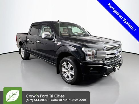 Used 2020 Ford F150 Platinum w/ Technology Package AWD/4WD image 1