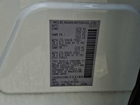 Used 2024 Nissan Pathfinder SL AWD/4WD image 30