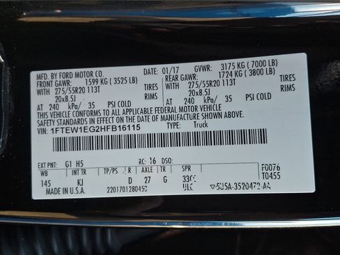 Used 2017 Ford F150 King Ranch w/ Equipment Group 601A Luxury image 37