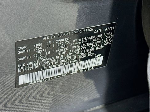 Used 2022 Subaru Outback Limited w/ Popular Package #2 AWD/4WD image 35