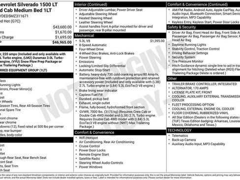 Used 2021 Chevrolet Silverado 1500 LT AWD/4WD image 4