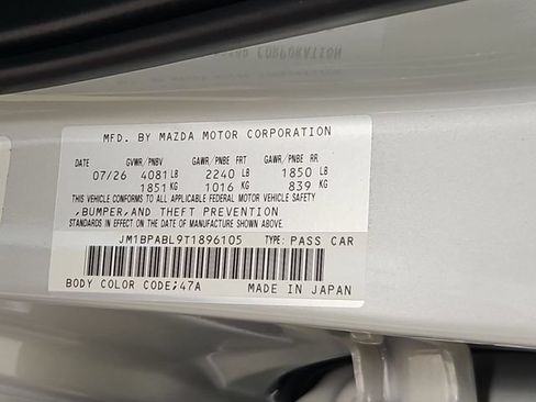 Certified 2026 MAZDA MAZDA3 s Sport FWD image 31