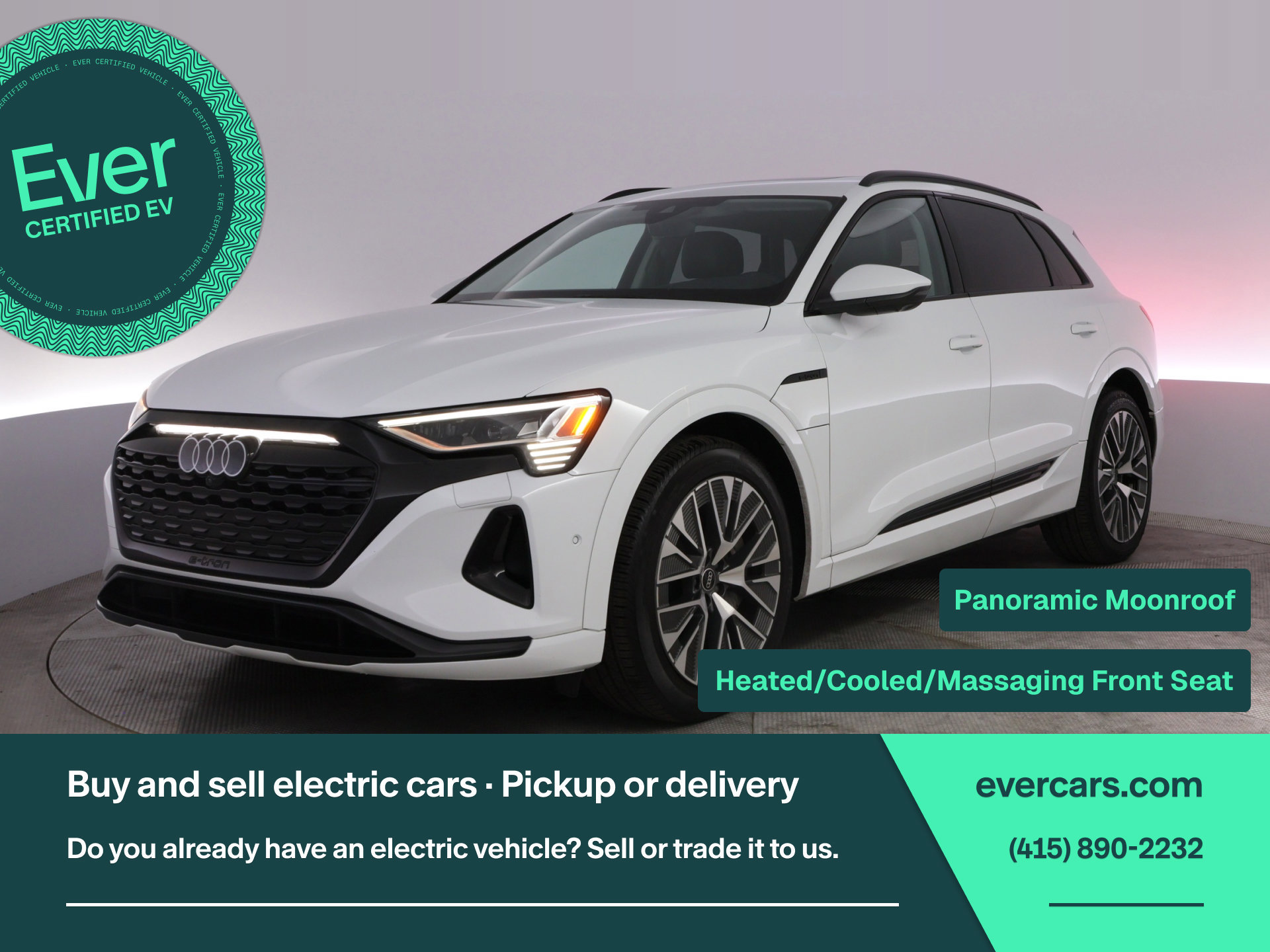 Used 2024 Audi Q8 e-tron Prestige w/ Prestige Package AWD/4WD image 1