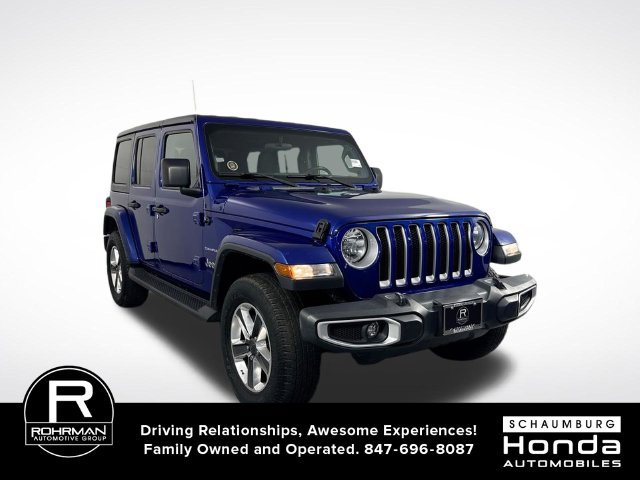 Used 2020 Jeep Wrangler Unlimited Sahara AWD/4WD image 3