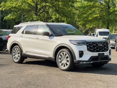 New 2026 Ford Explorer Platinum