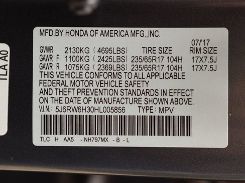 Used 2017 Honda CR-V LX image 30