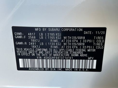 New 2026 Subaru Crosstrek 2.5i Sport w/ Crosstrek Mirror Package image 30