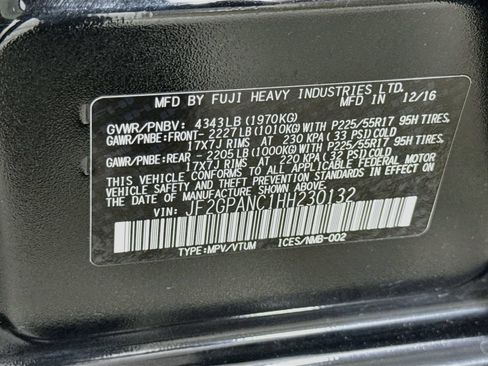 Used 2017 Subaru Crosstrek 2.0i Limited AWD/4WD image 30