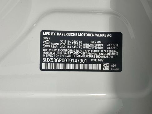 Certified 2026 BMW X3 xDrive30i w/ Convenience Package AWD/4WD image 12