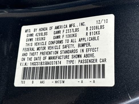 Used 2011 Honda Accord LX-S image 20