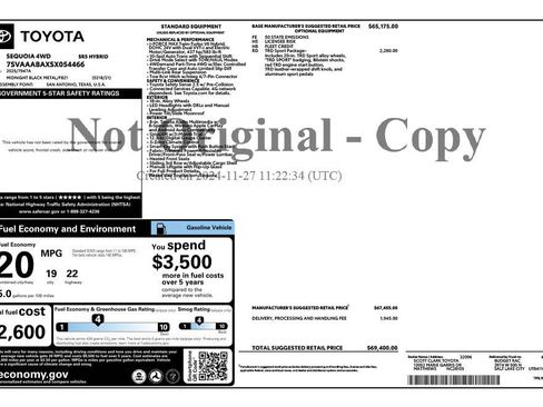 Used 2025 Toyota Sequoia Limited image 3