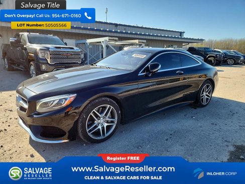 Used 2016 Mercedes-Benz S 550 4MATIC Coupe image 1