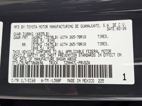 New 2026 Toyota Tacoma 4x4 Double Cab Hybrid image 18
