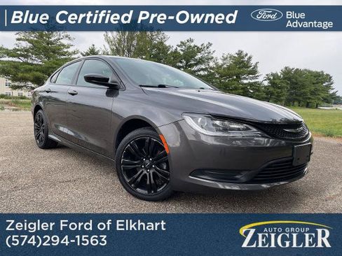Used 2017 Chrysler 200 LX w/ Dark Appearance Package FWD image 1