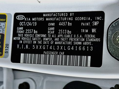 Used 2020 Kia Optima LX FWD image 12