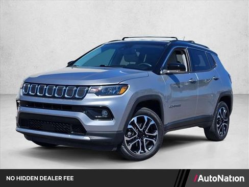 Used 2022 Jeep Compass Limited AWD/4WD image 1