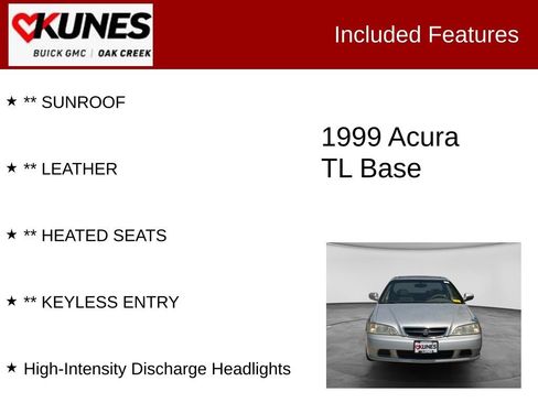 Used 1999 Acura TL FWD image 2